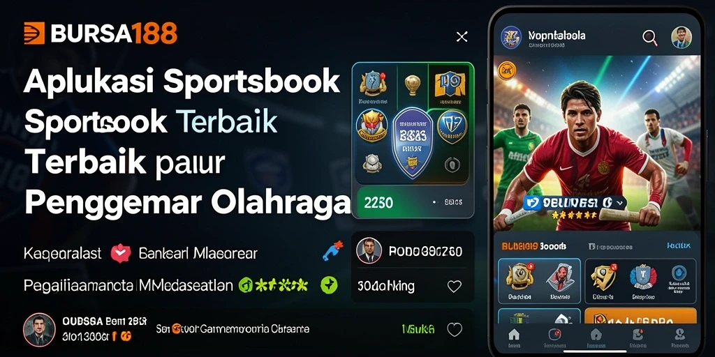 Tampilan utama BURSA188 yang menampilkan pilihan taruhan olahraga.