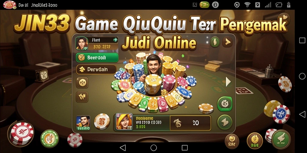 Gameplay JIN33 yang seru dan mendebarkan saat bermain QiuQiu.