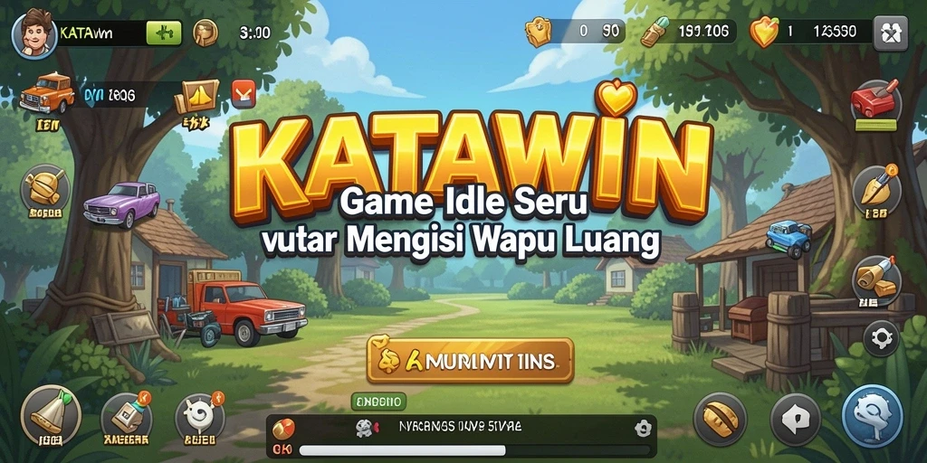 Tangkapan layar gameplay KATAWIN yang menunjukkan momen menarik dalam permainannya.