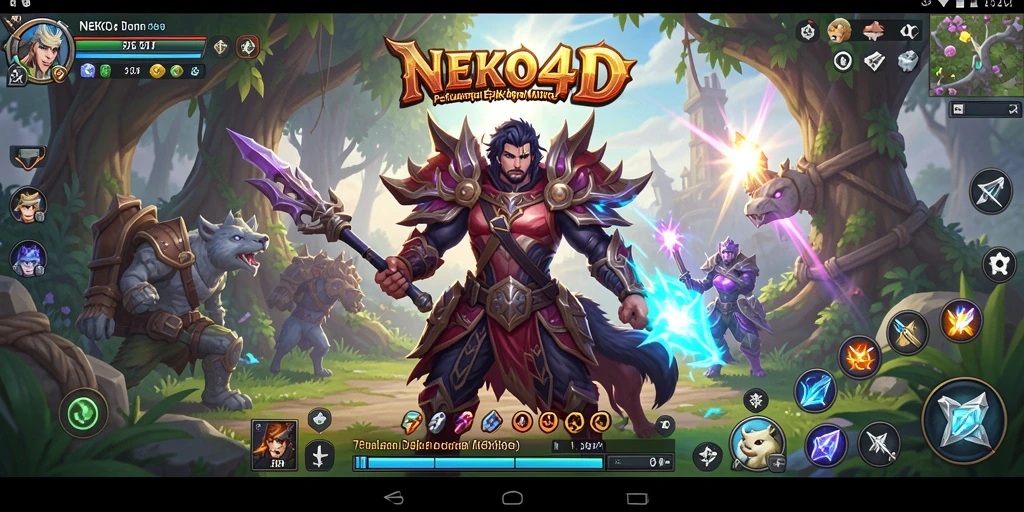 Tampilan gameplay epik dalam dunia <strong>NEKO4D</strong> yang menakjubkan.