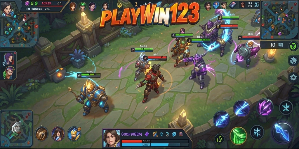 Tampilan gameplay intens di <strong>PLAYWIN123</strong> dengan aksi seru.