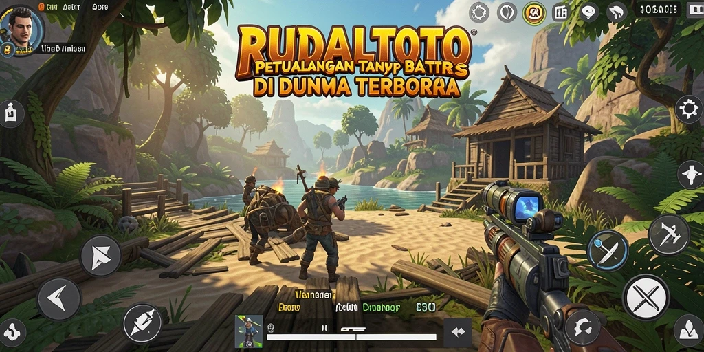 Tampilan gameplay menarik di dunia terbuka RUDALTOTO.