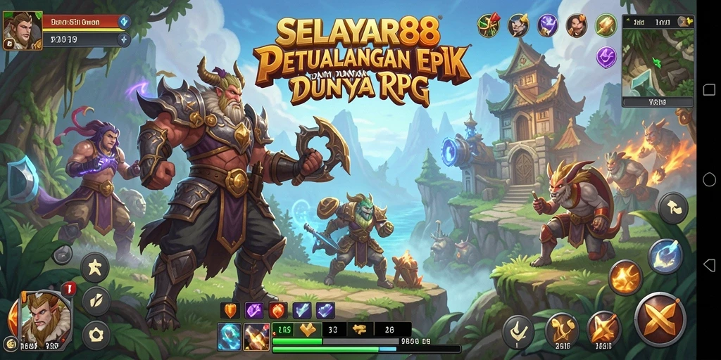Tangkapan layar menampilkan aksi mendebarkan dalam SELAYAR88.