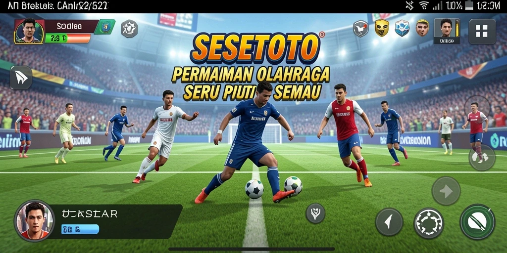 Tampilan gameplay SESETOTO yang seru dan interaktif.