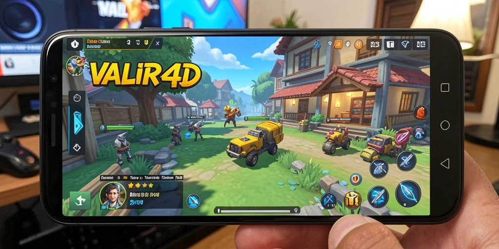 Tampilan interface utama VALIR4D yang ramah pengguna dan fungsional.